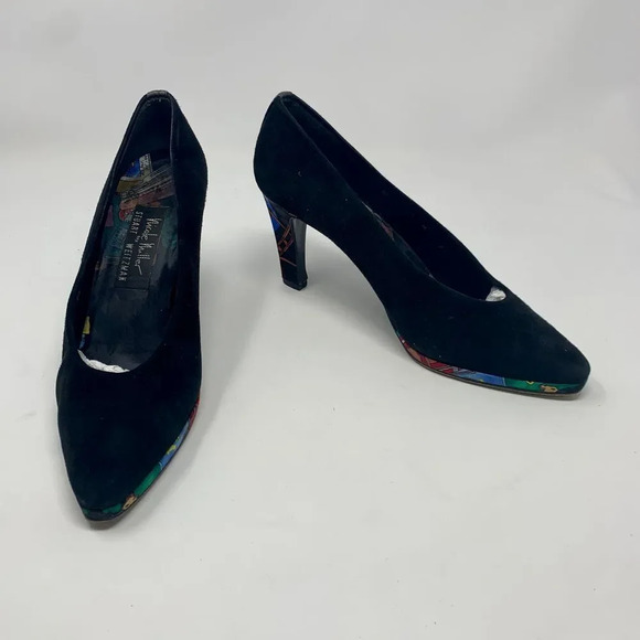 Stuart Weitzman Black Heels with Sleek Design - Picture 3 of 9